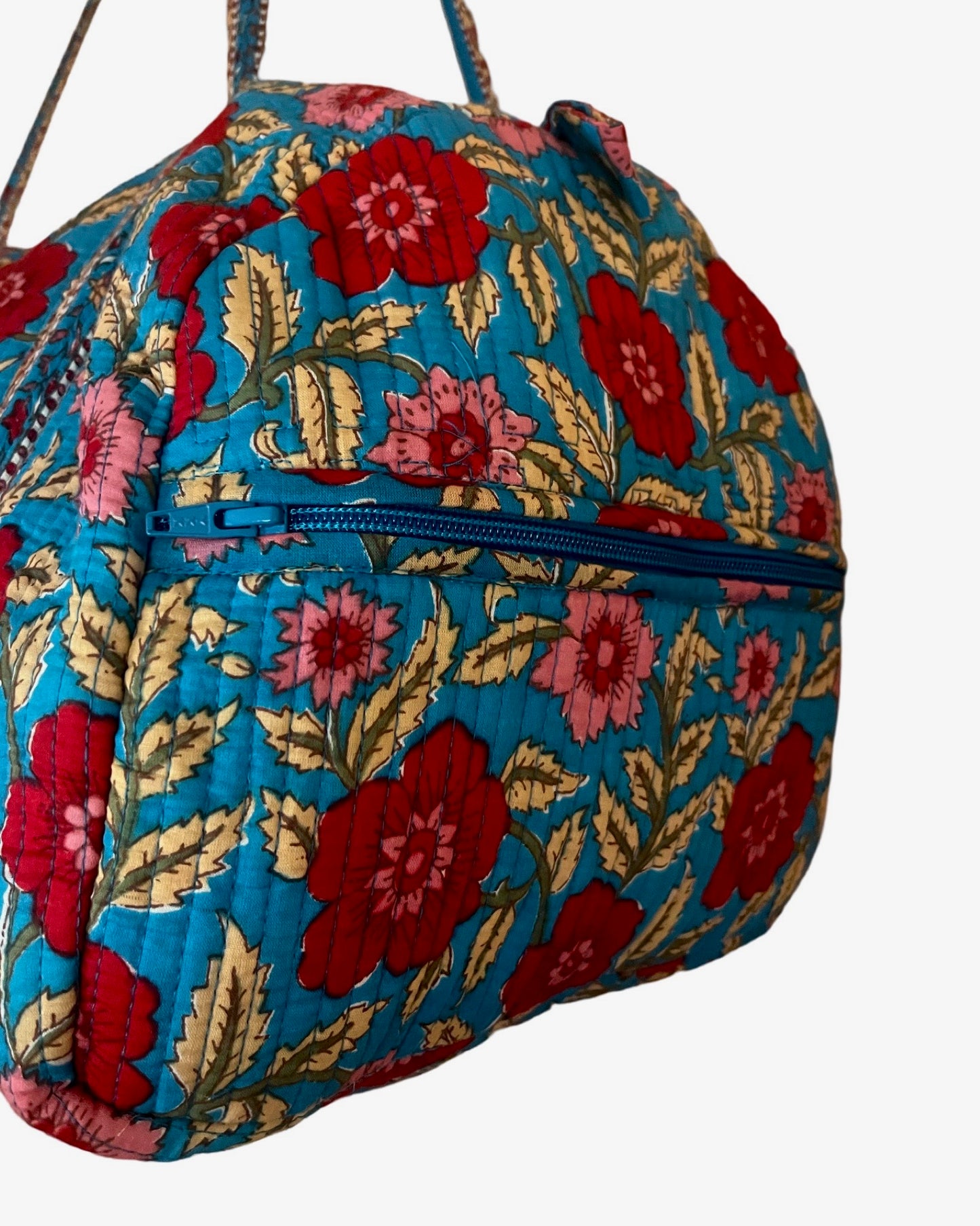 Blue Delphinium Weekend Duffle Bag