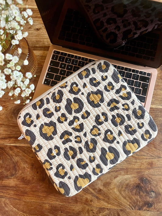 Leopard Print Laptop & iPad cases