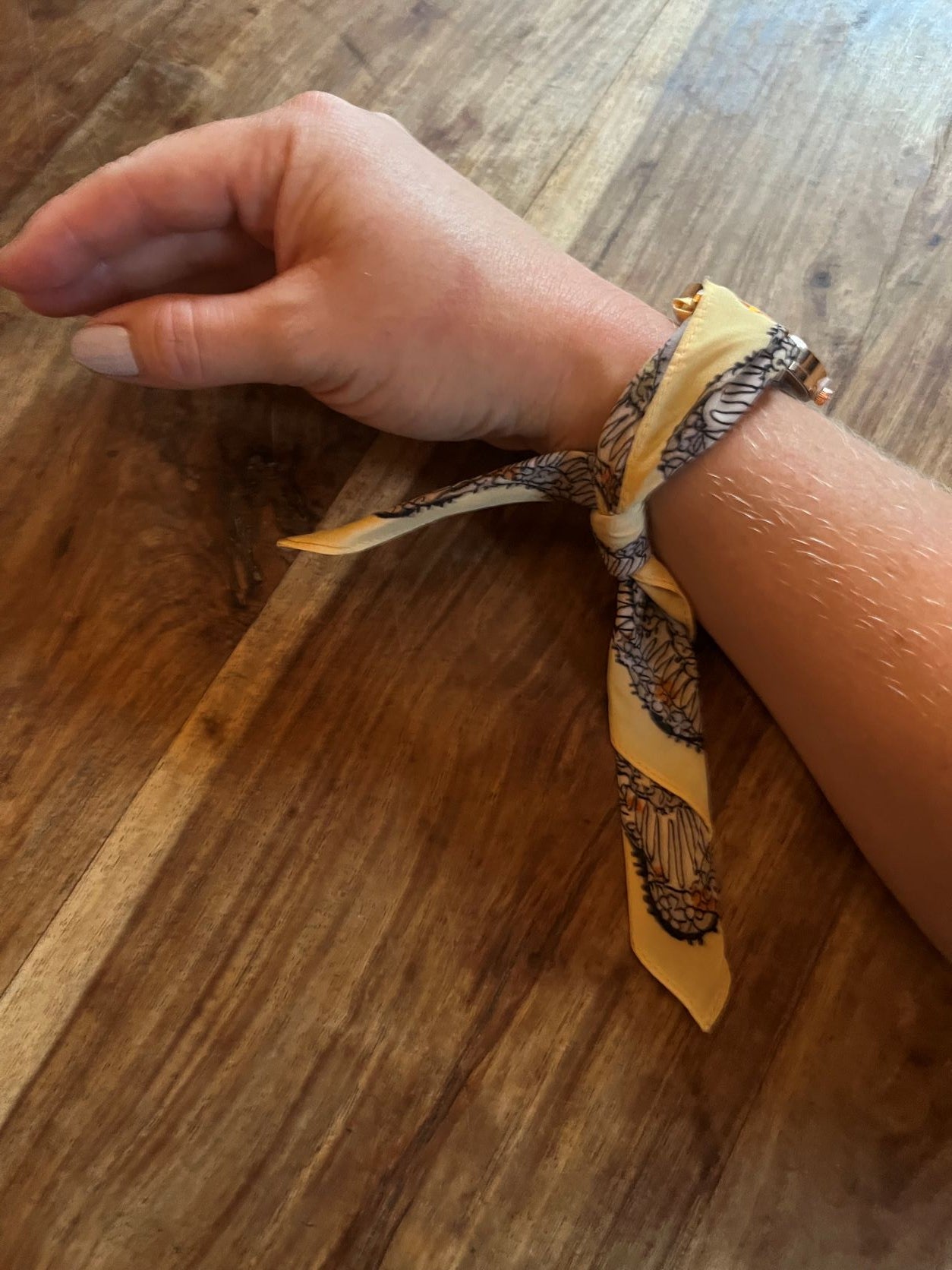 Vintage Silk Ribbon Watch