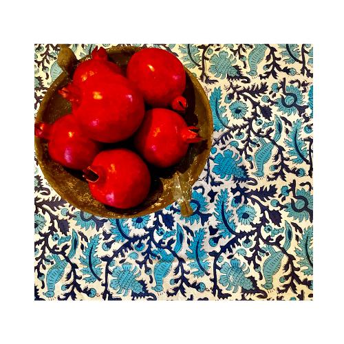 Hand-block-printed-table-cloths
