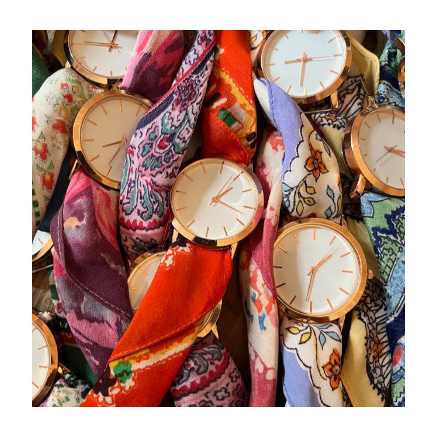 Vintage Silk Handkerchief Ribbon Watches