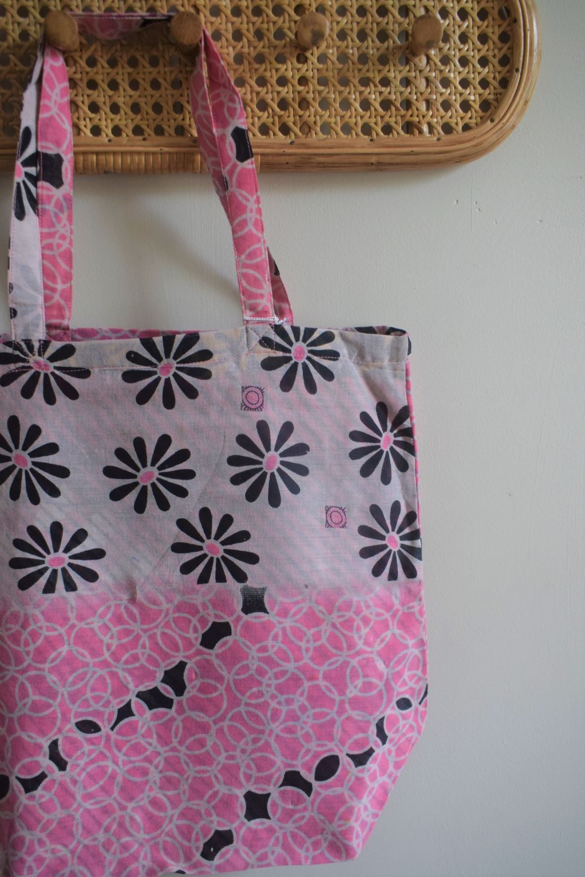 Vintage Sari Tote Bag