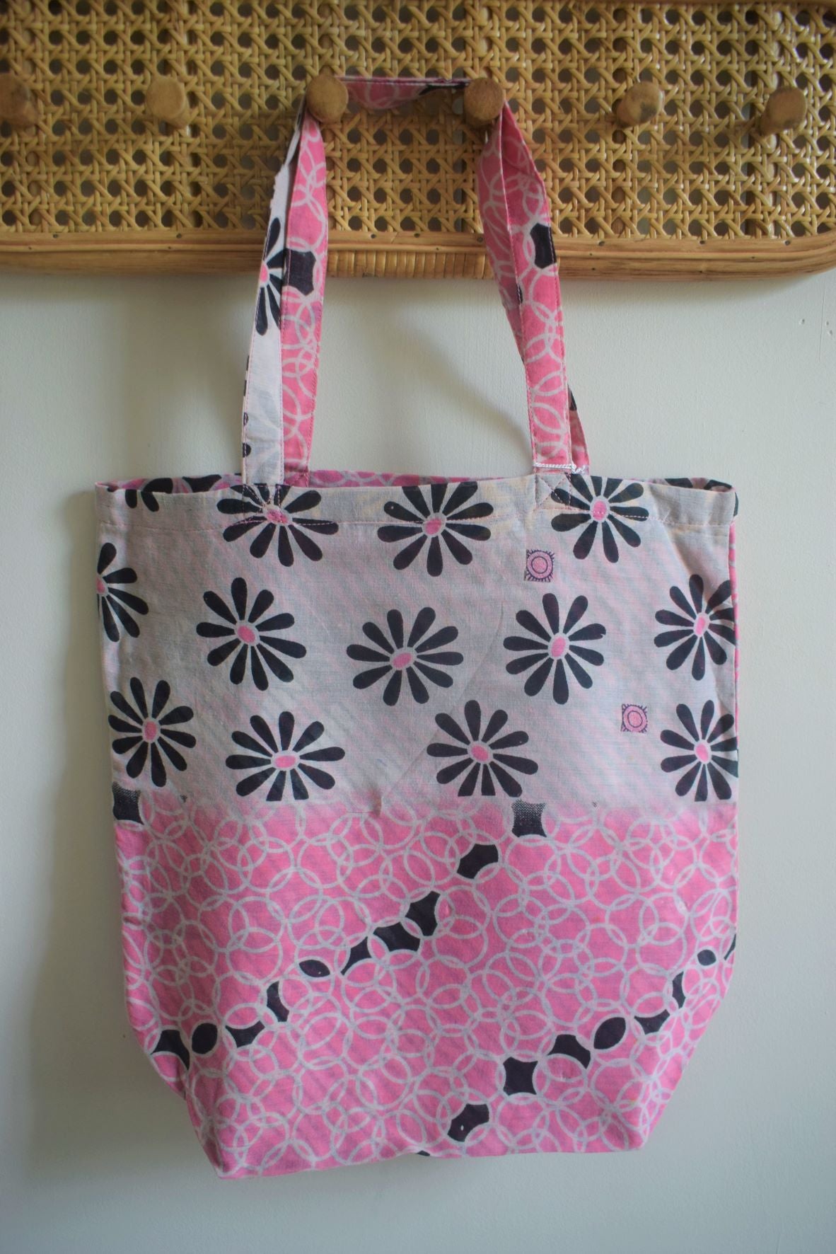 Vintage Sari Tote Bag