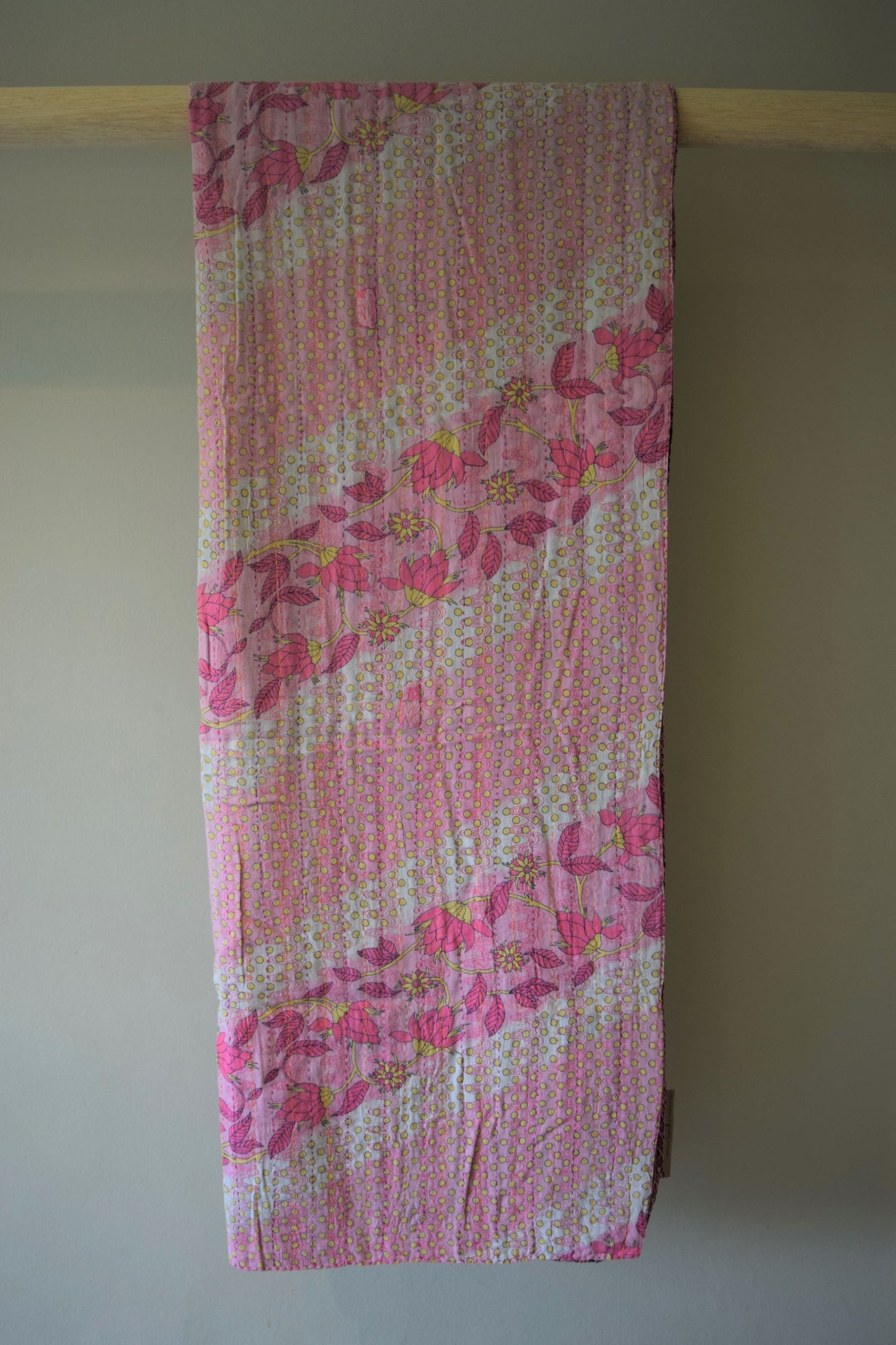 Vintage cotton sari scarves - 2