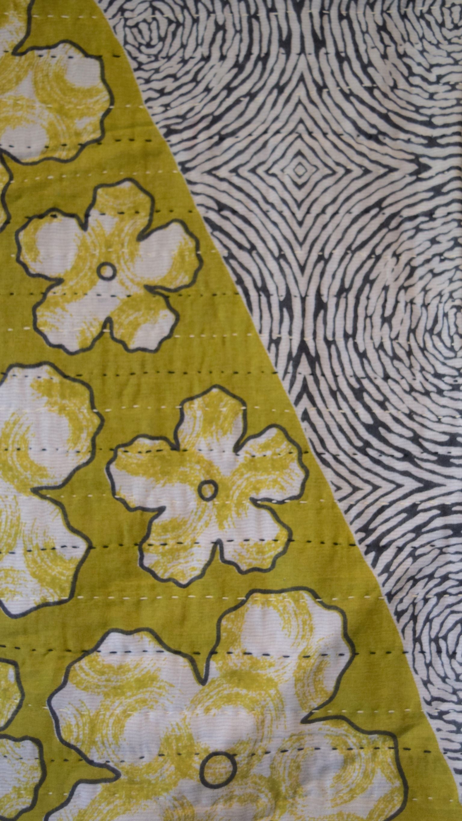 Unique cotton sari baby blanket - 5