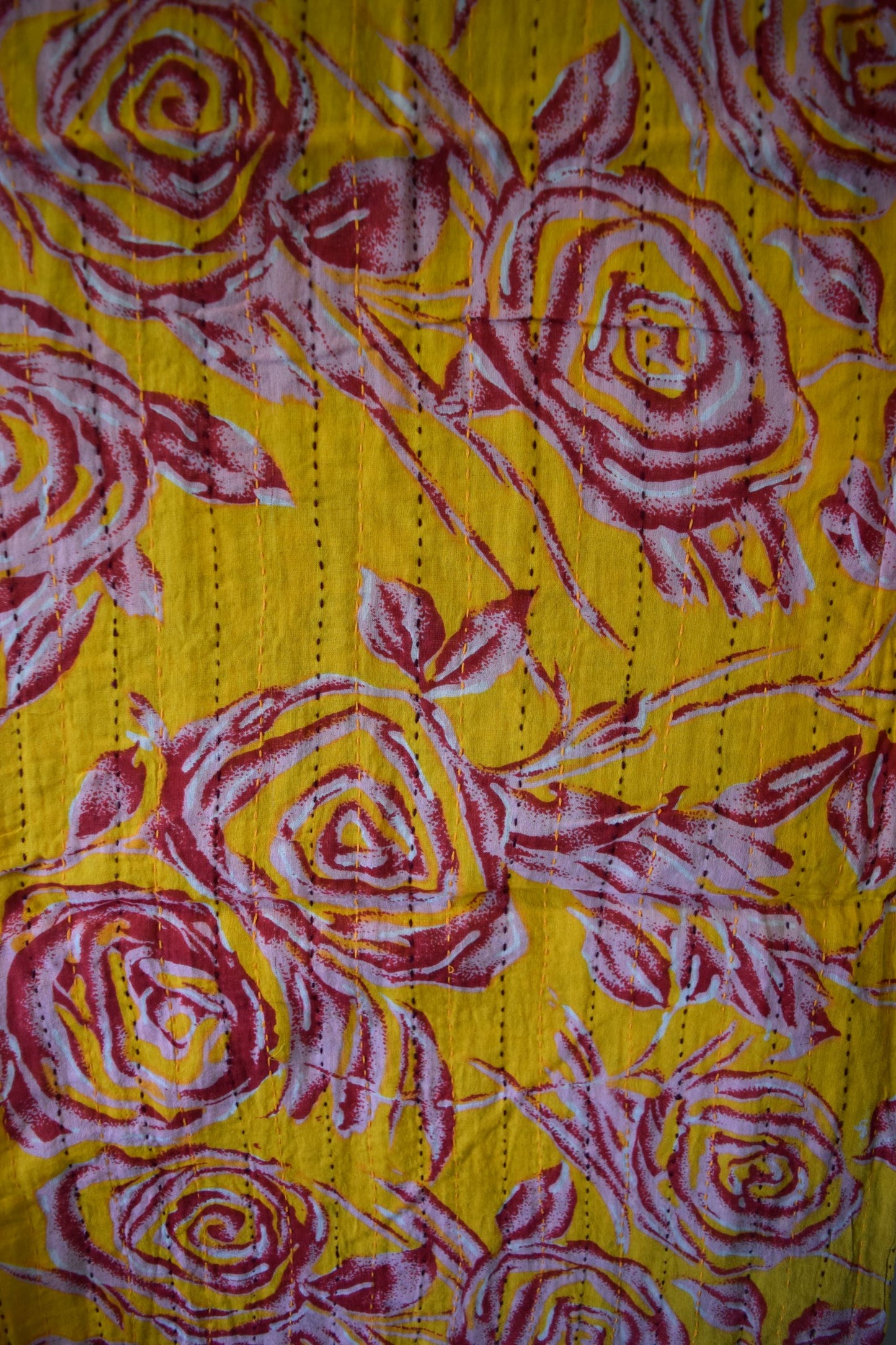 Vintage cotton sari scarves - 3