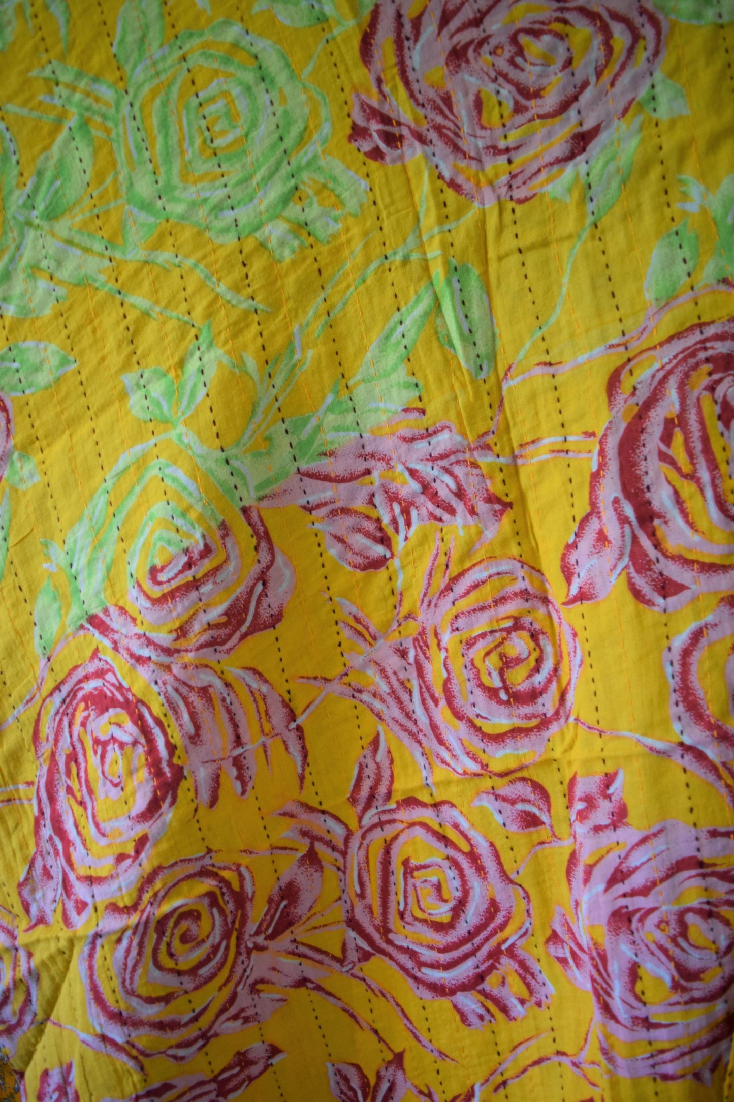 Vintage cotton sari scarves - 7