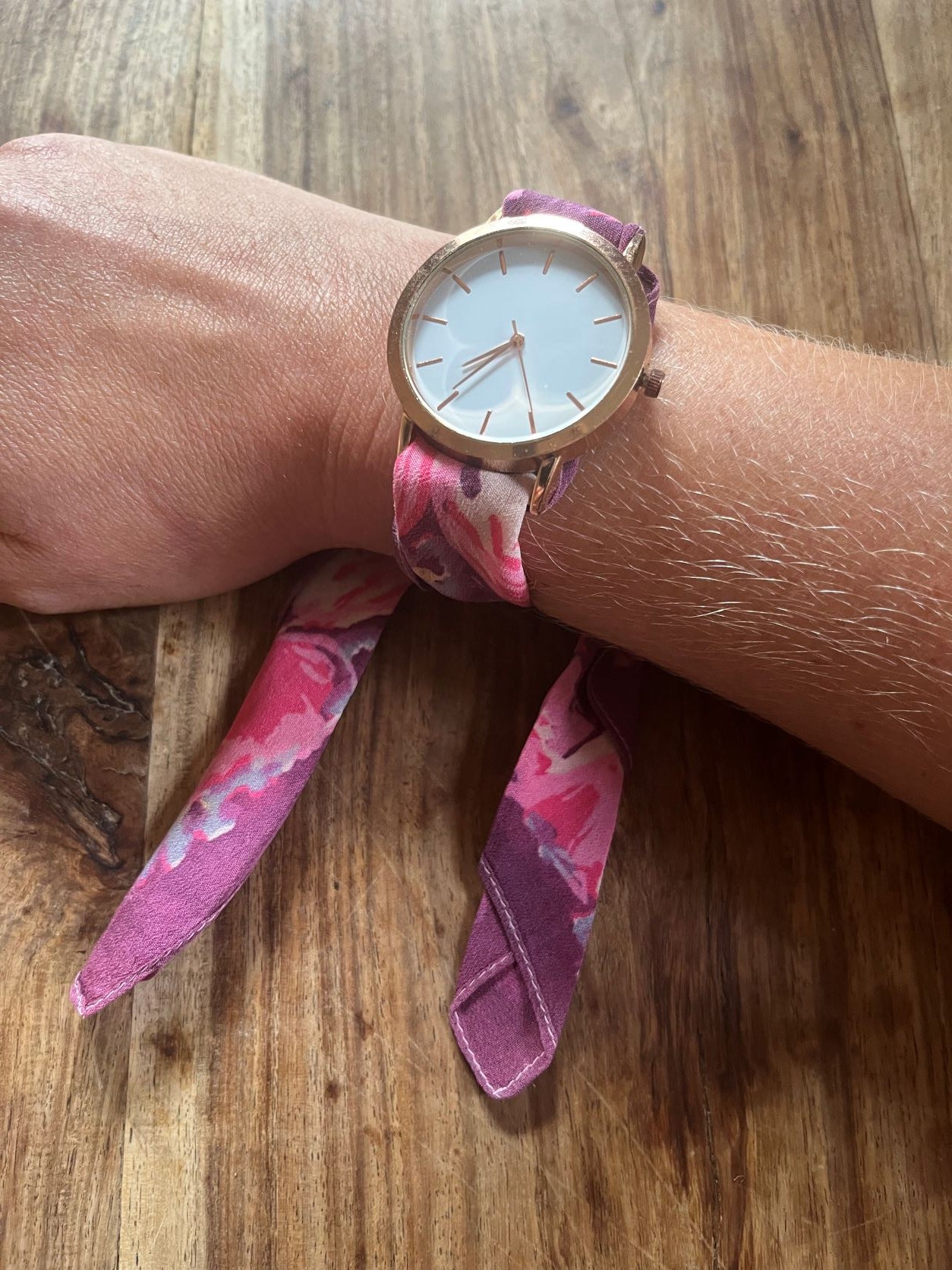 Vintage Silk Ribbon Watch