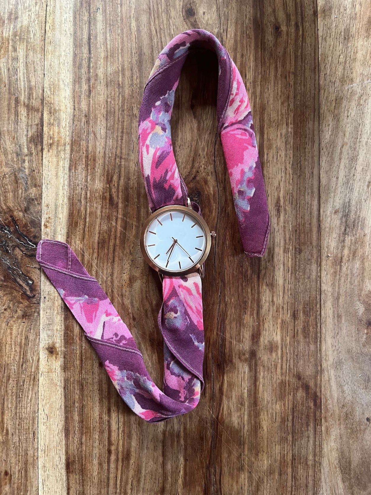 Vintage Silk Ribbon Watch