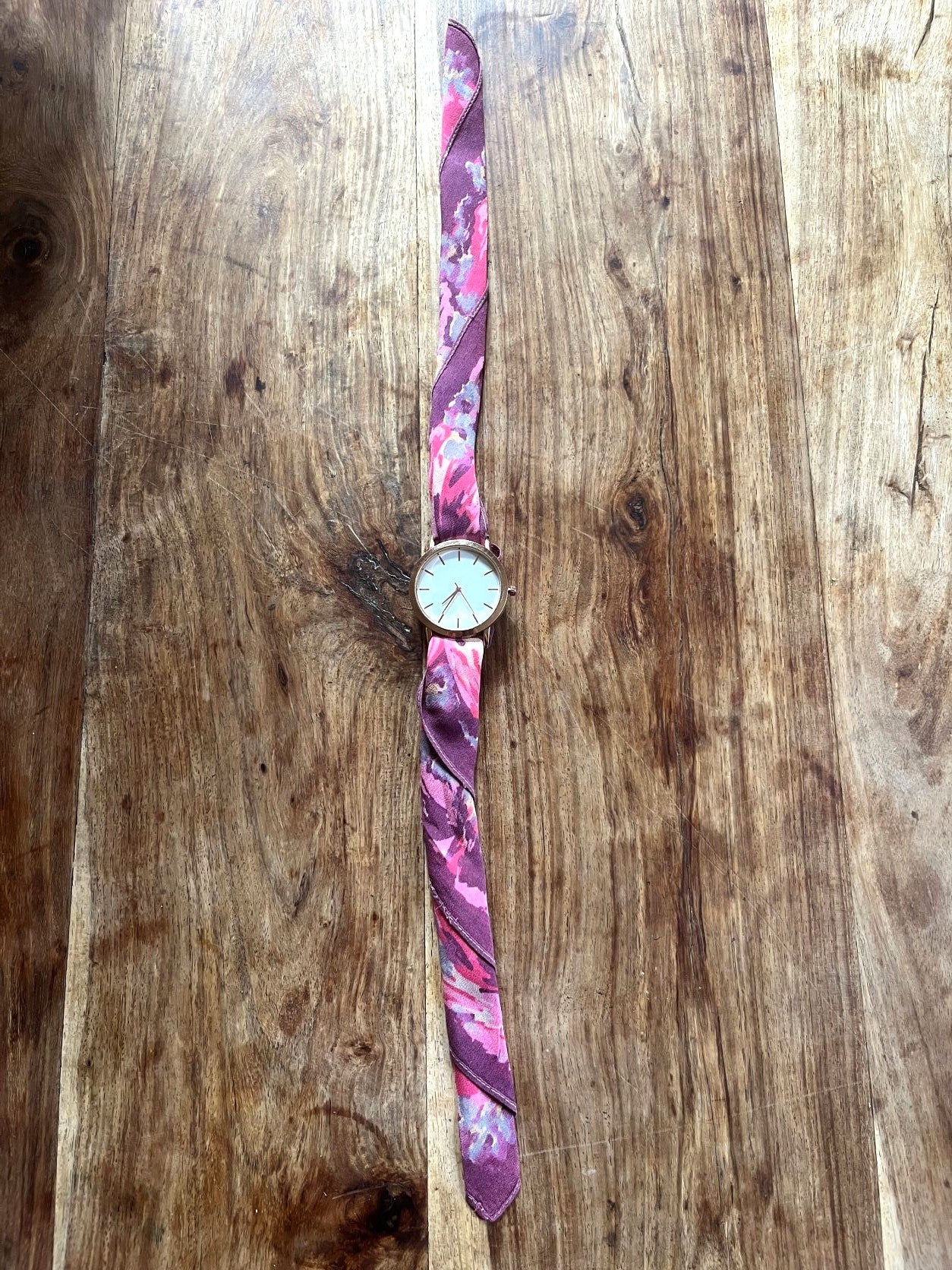 Vintage Silk Ribbon Watch