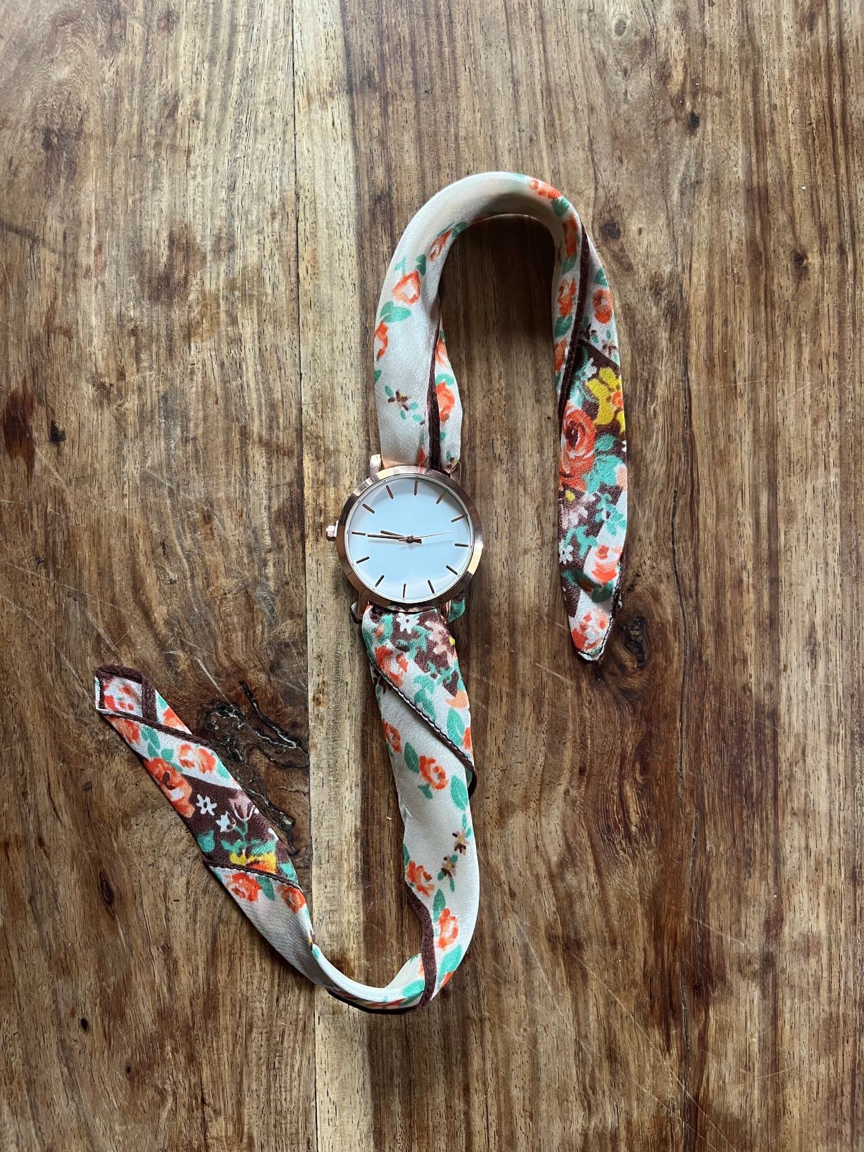 Vintage Silk Ribbon Watch