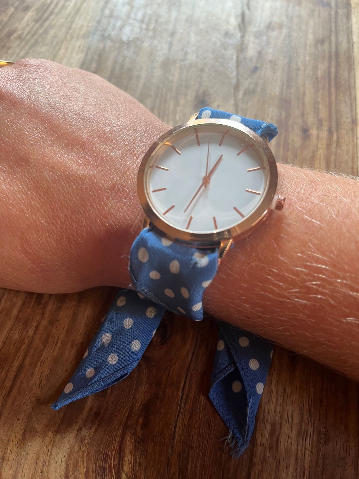 Vintage Silk Ribbon Watch