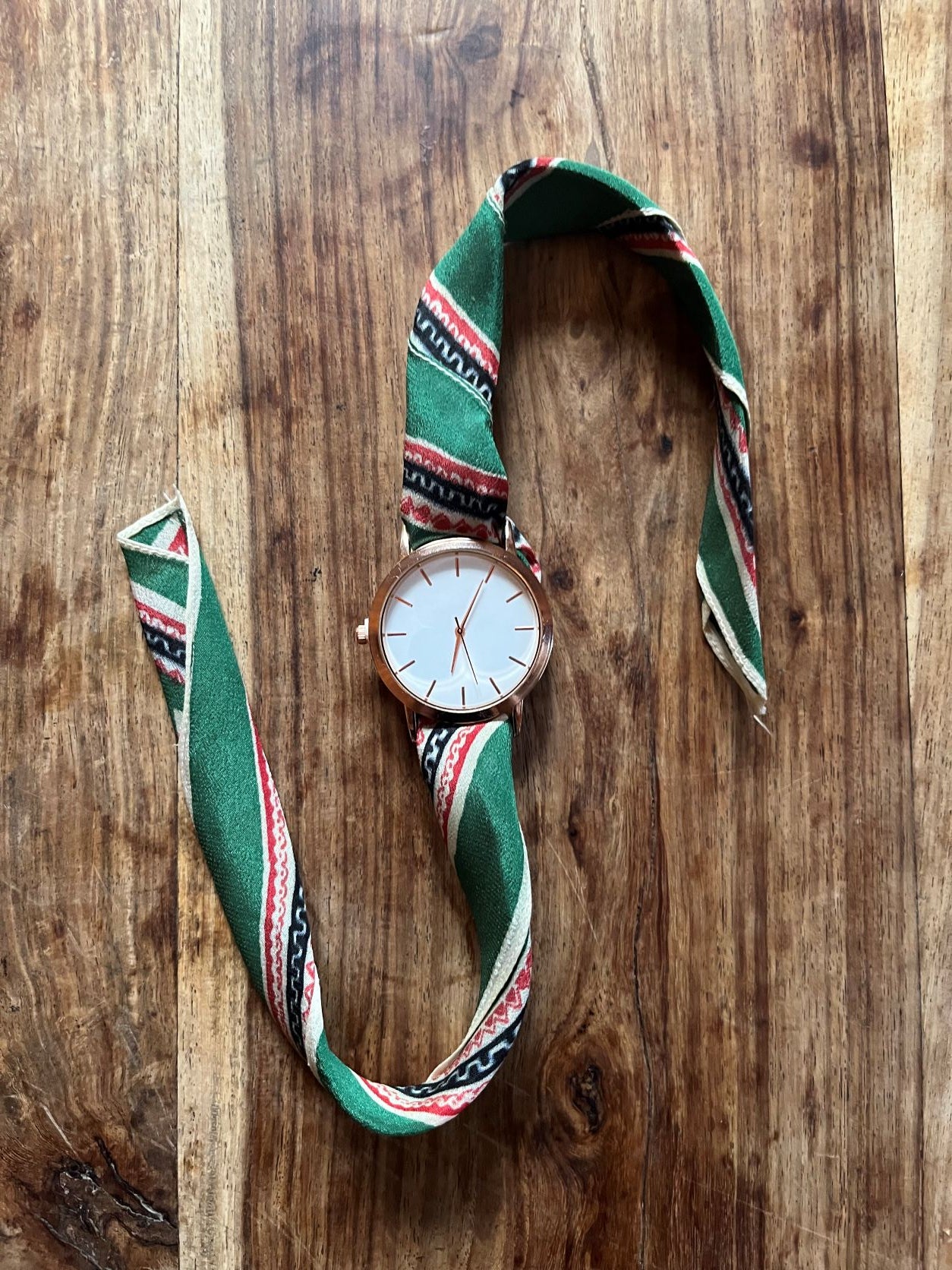 Vintage Silk Ribbon Watch