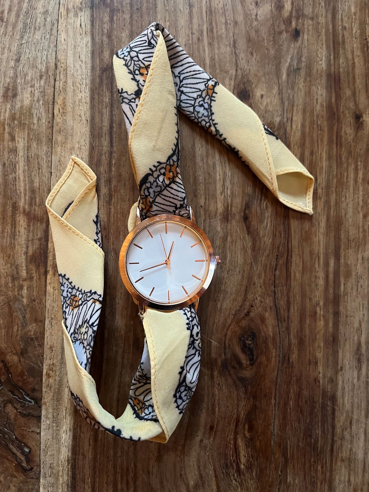 Vintage Silk Ribbon Watch