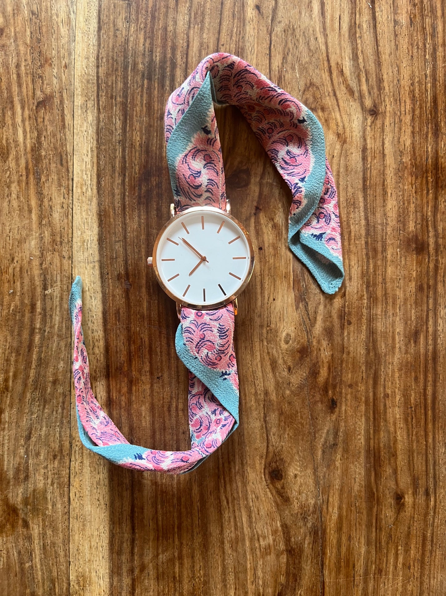 Vintage Silk Ribbon Watch