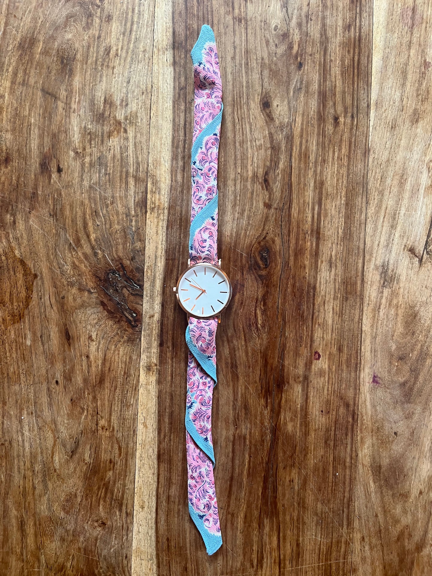 Vintage Silk Ribbon Watch