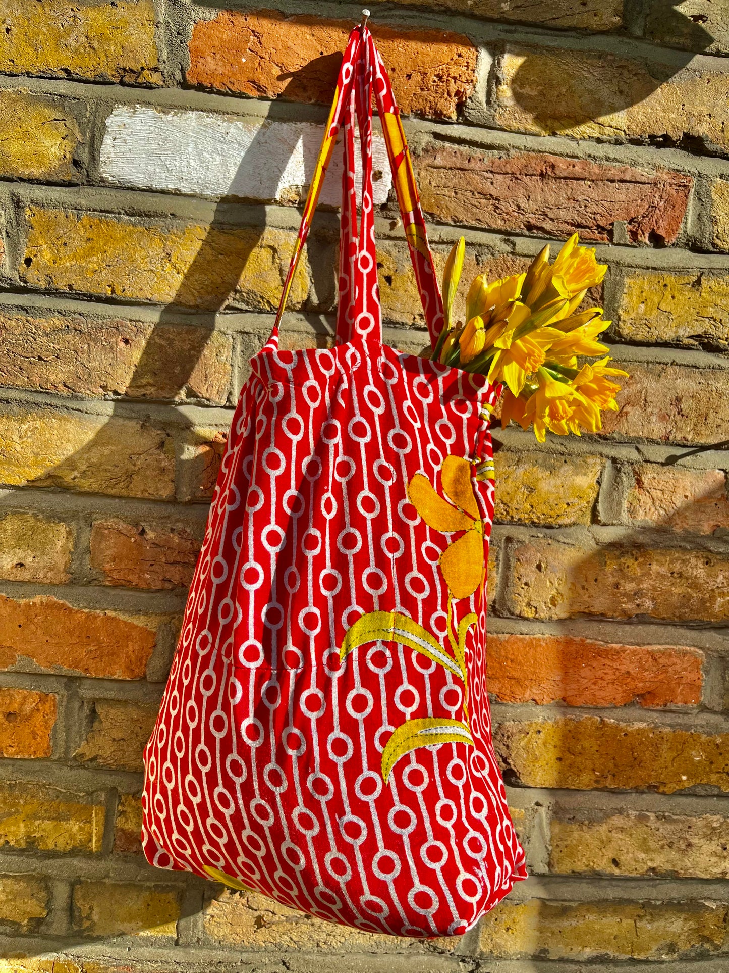 Vintage Sari Tote Bag