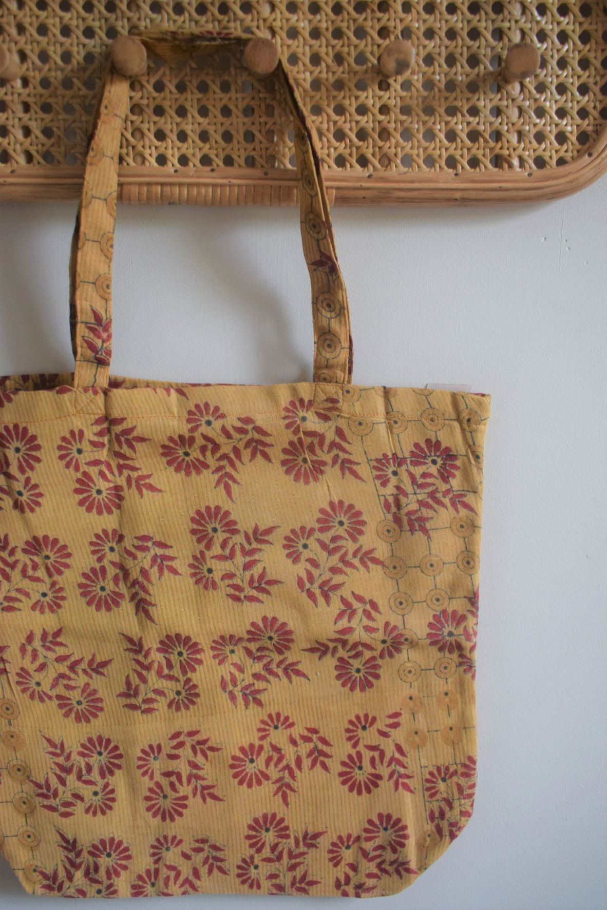 Vintage Sari Tote Bag