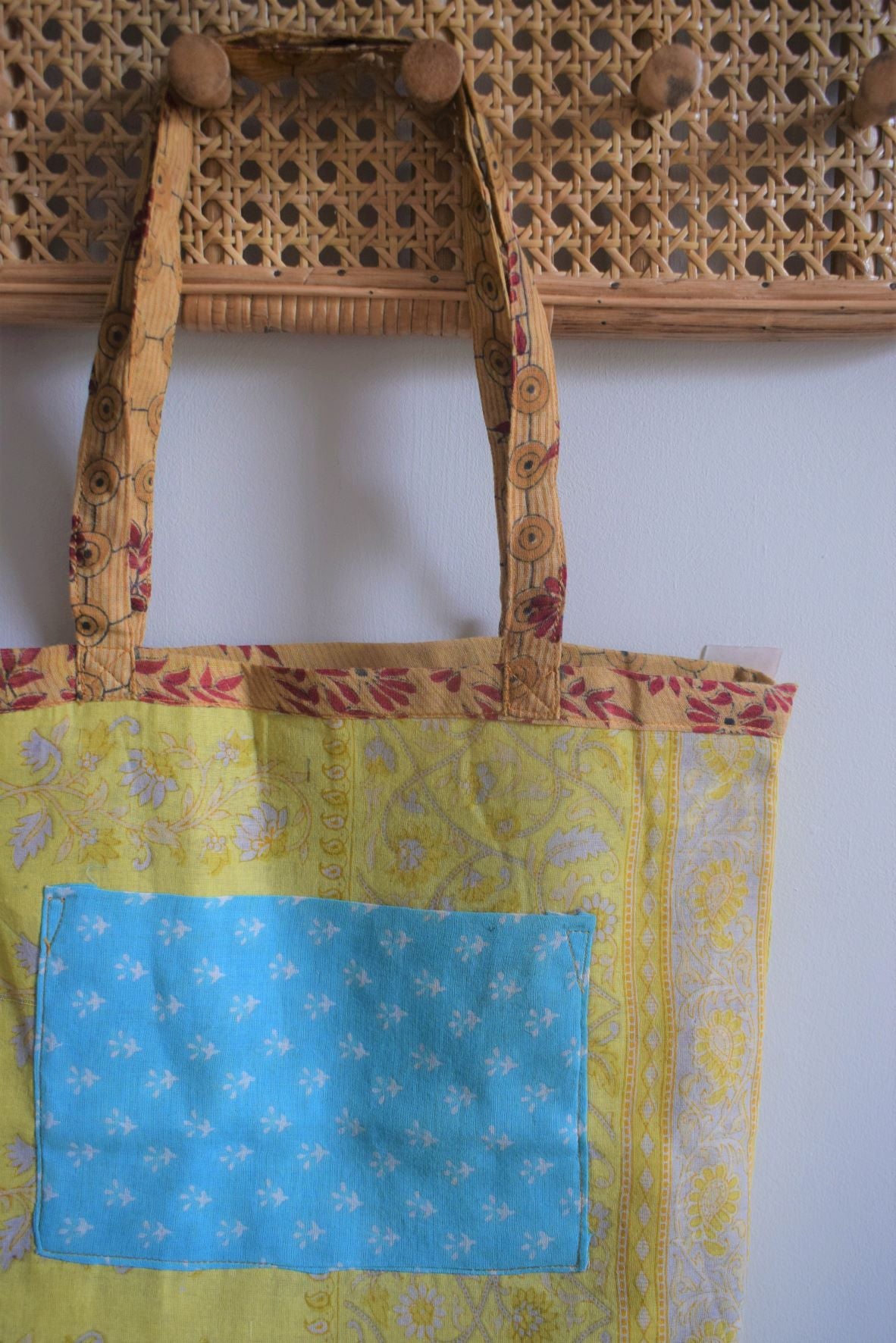 Vintage Sari Tote Bag