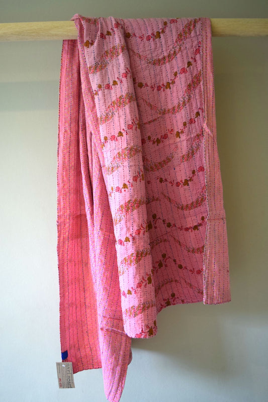 Vintage cotton sari scarves