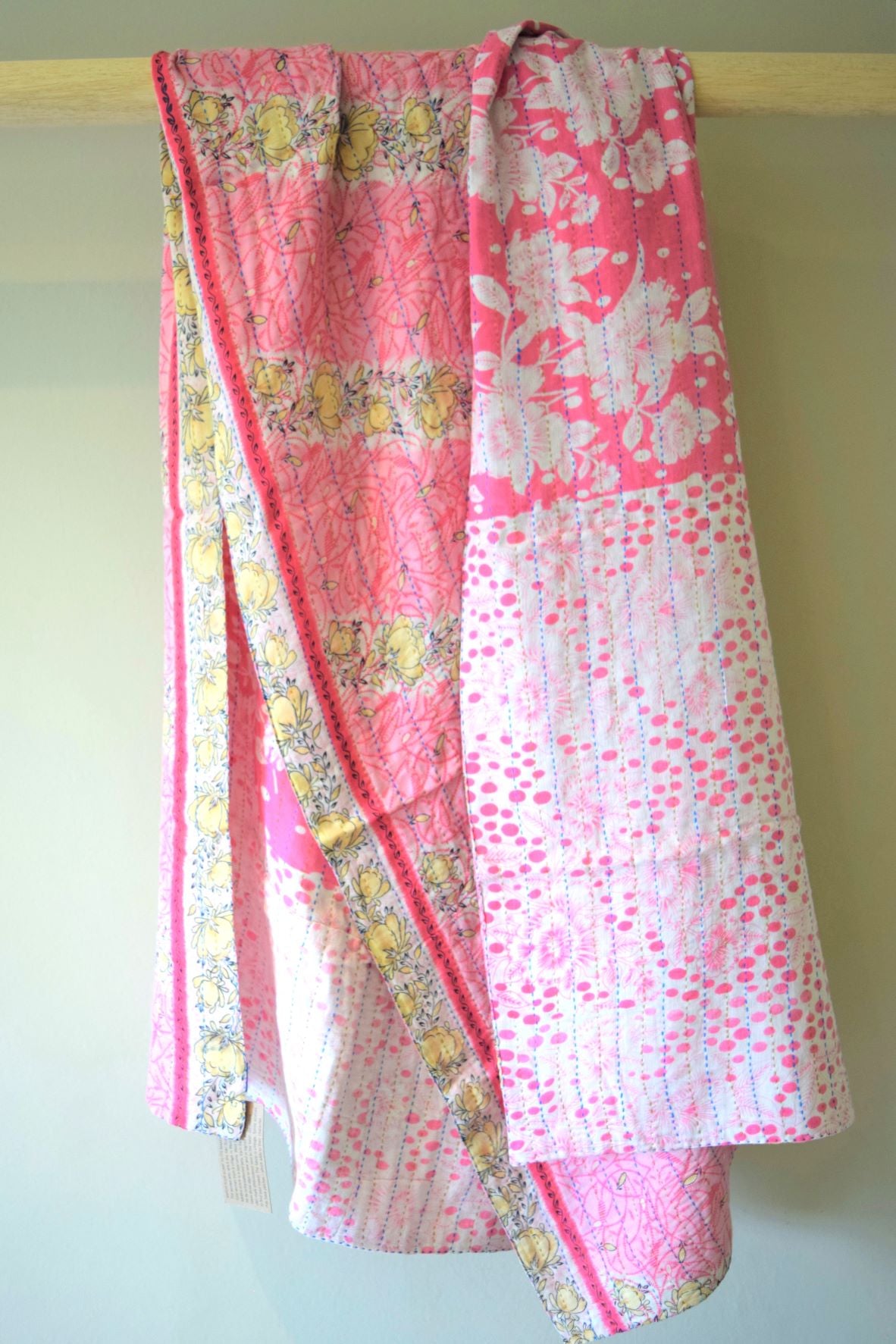 Vintage cotton sari scarves