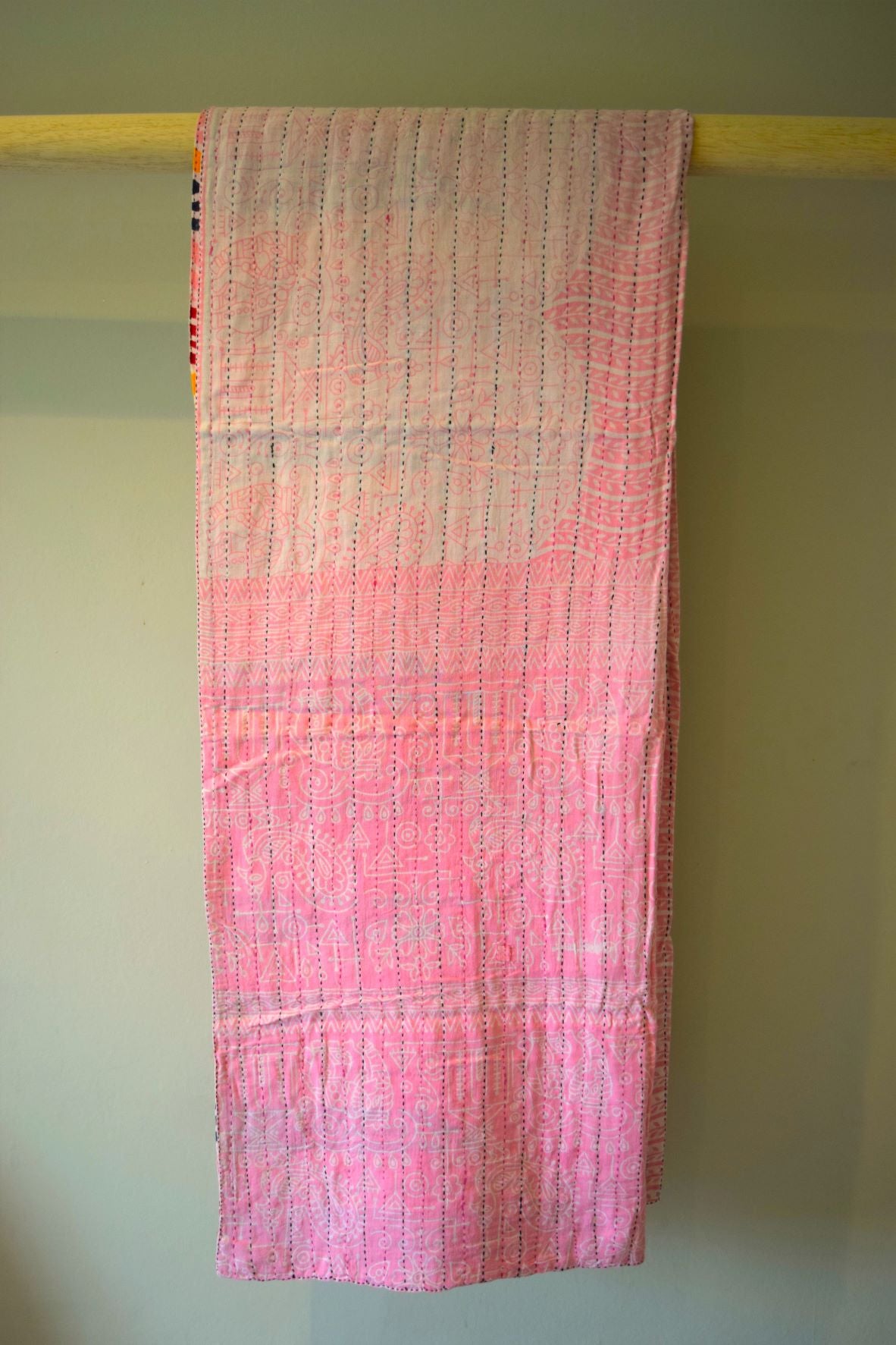 Vintage cotton sari scarves