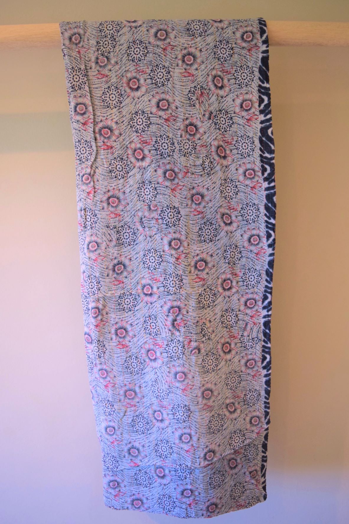 Vintage cotton sari scarves