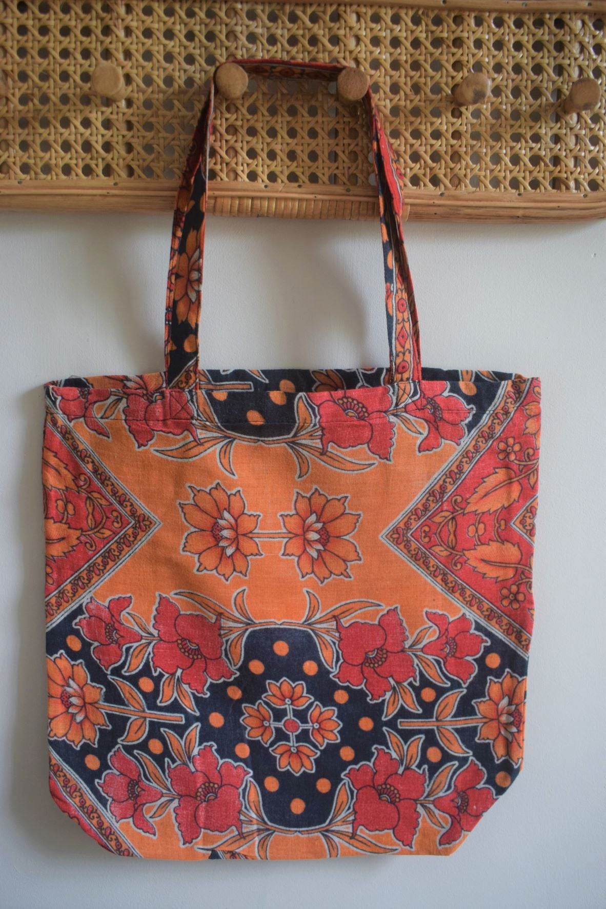 Vintage Sari Tote Bag