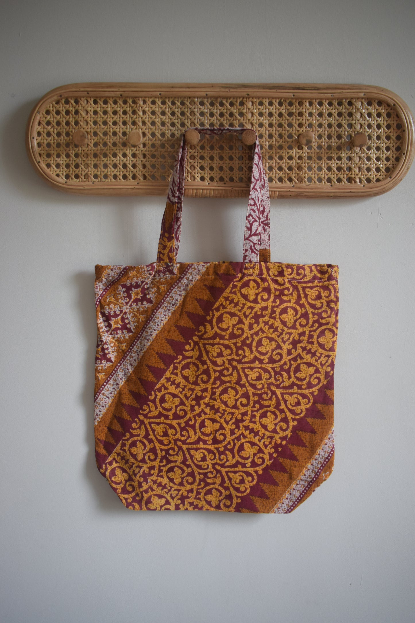 Vintage Sari Tote Bag