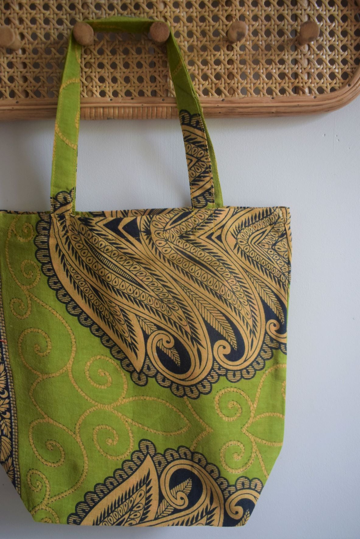 Vintage Sari Tote Bag