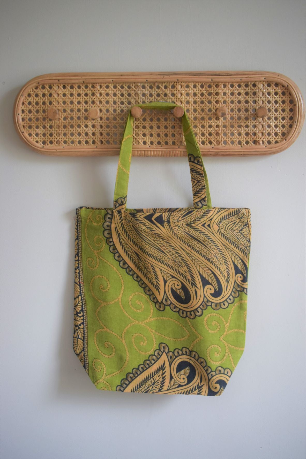 Vintage Sari Tote Bag