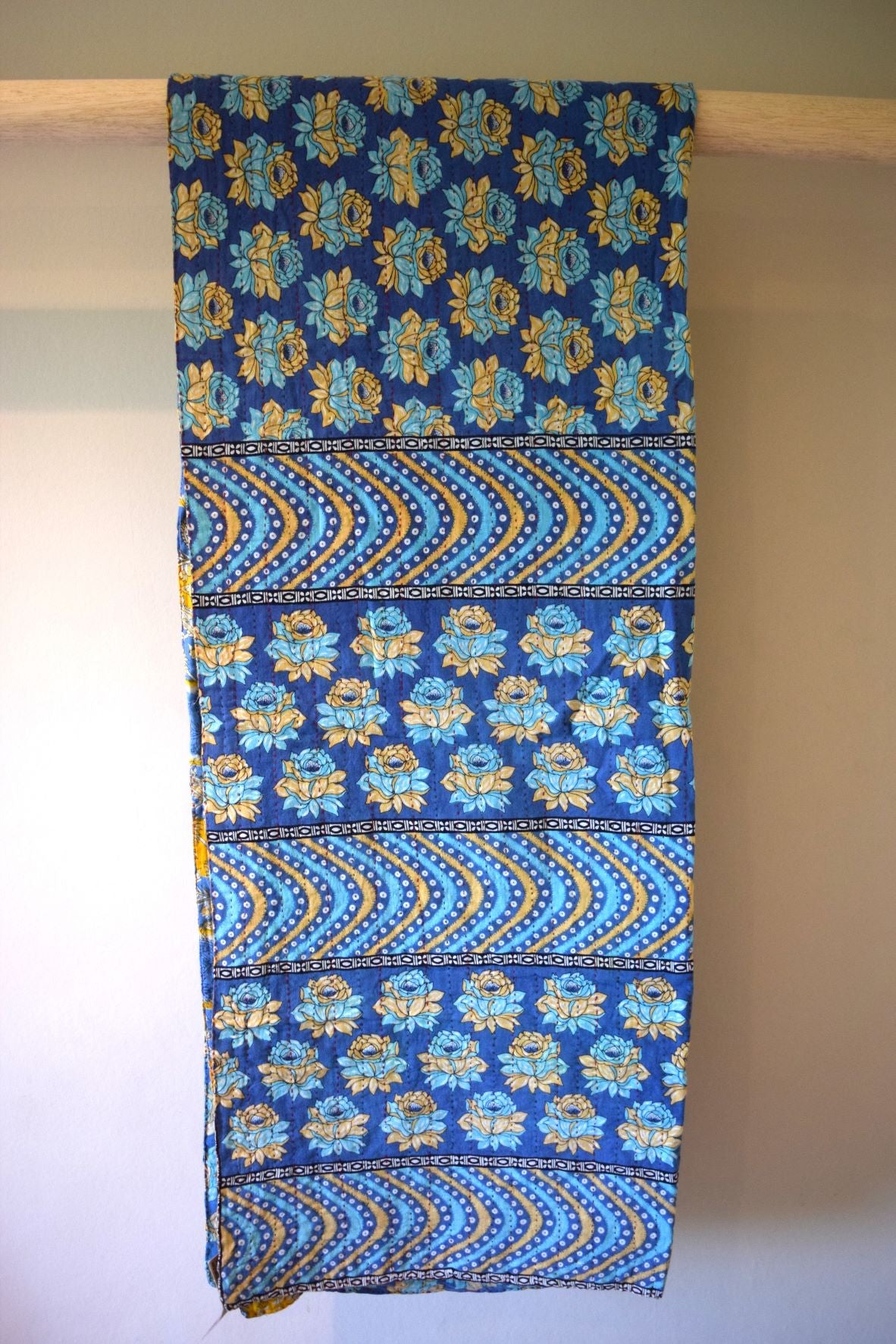 Vintage cotton sari scarves