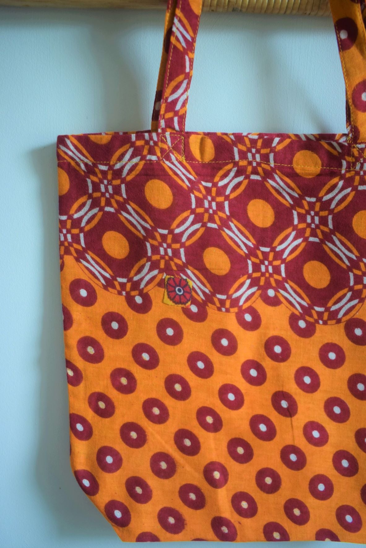 Vintage Sari Tote Bag