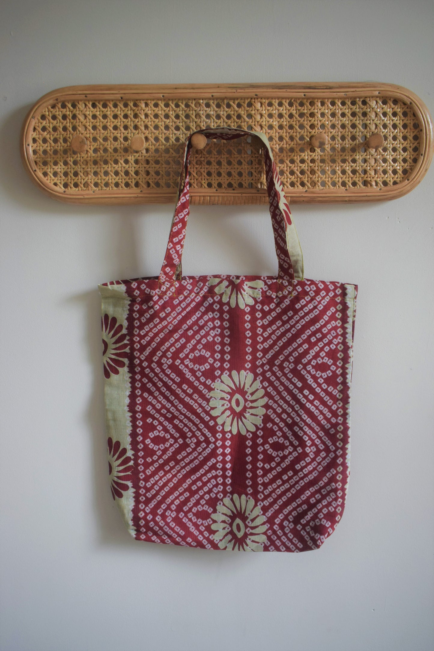 Vintage Sari Tote Bag