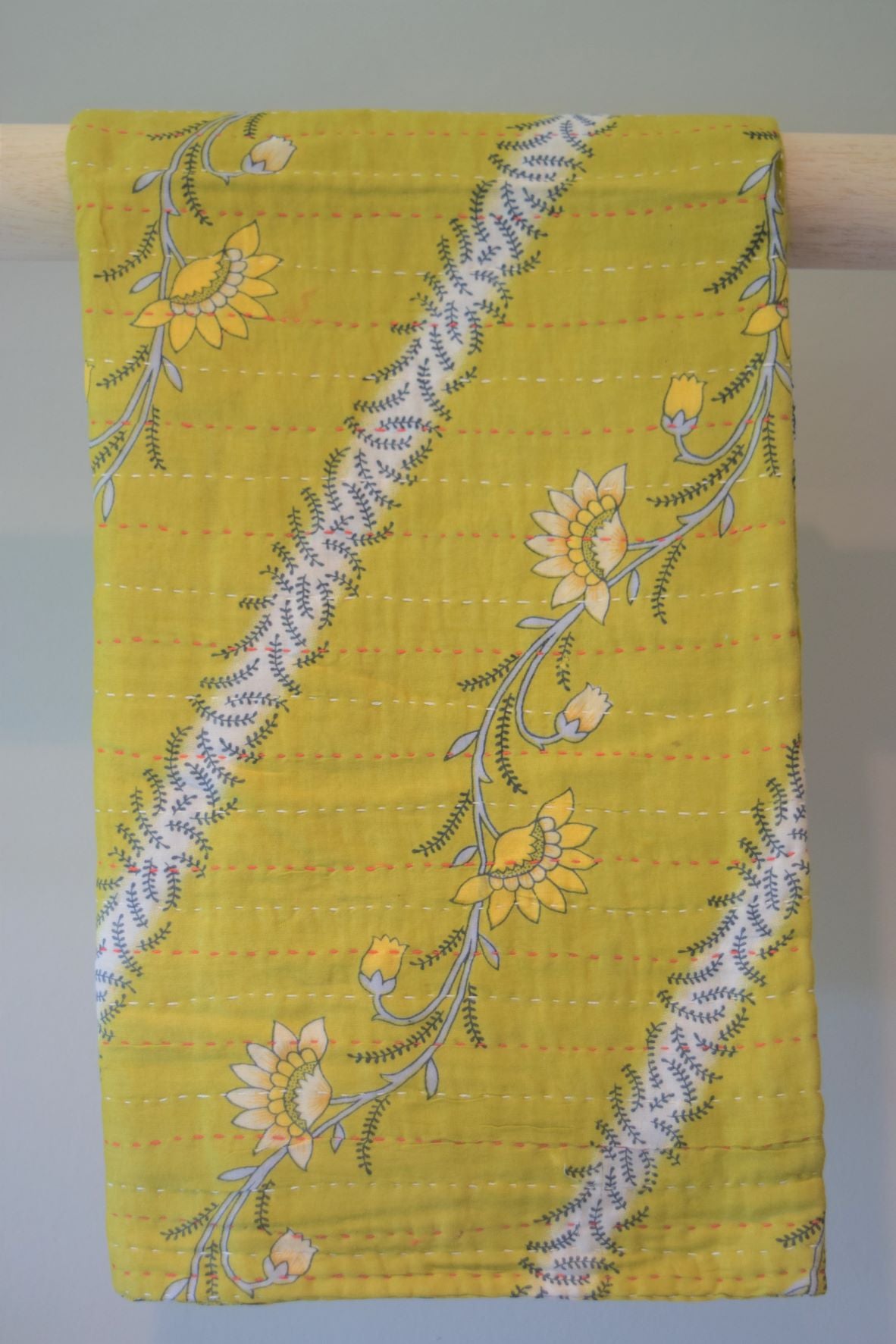 Unique cotton sari baby blanket - 2